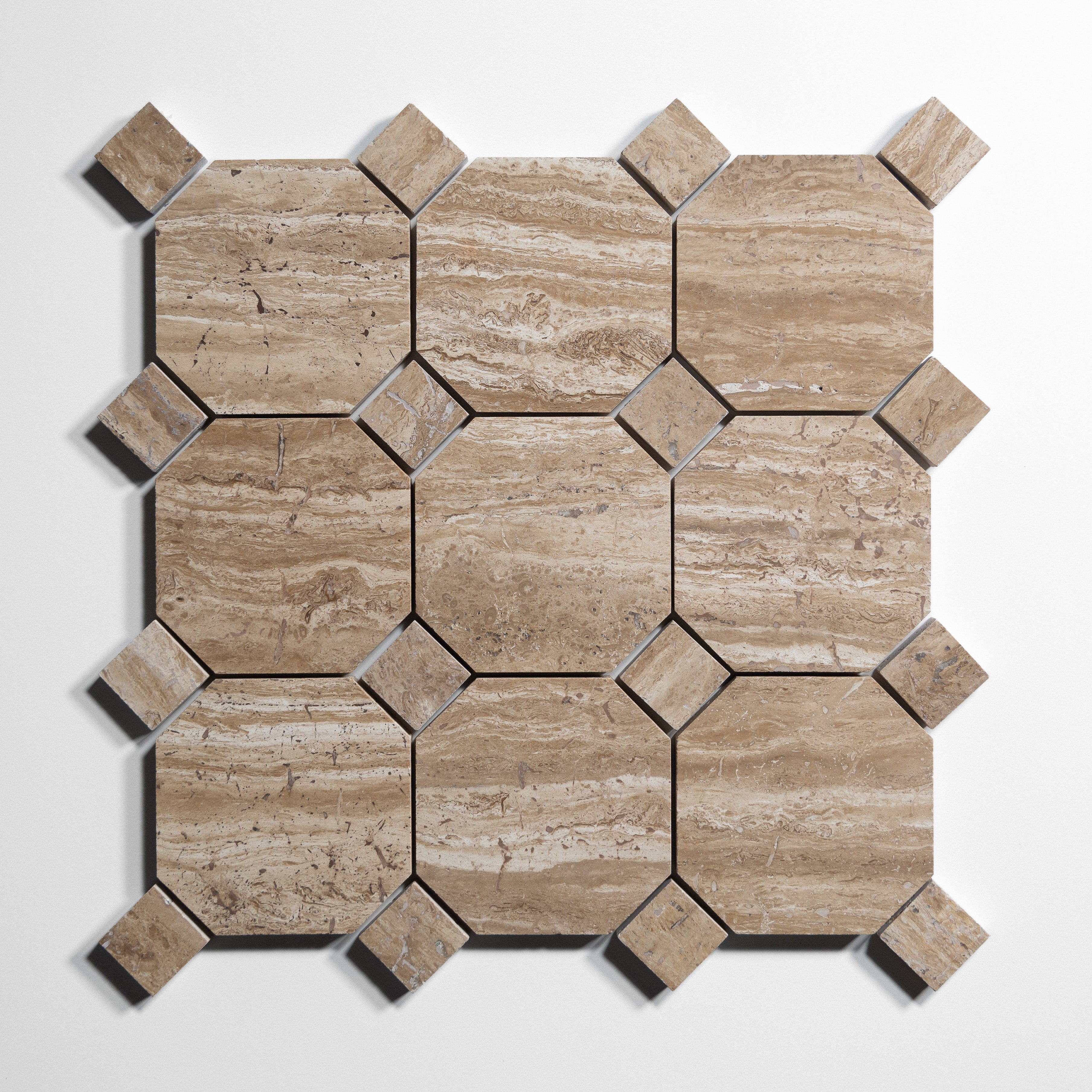 Sample octagon marble tile