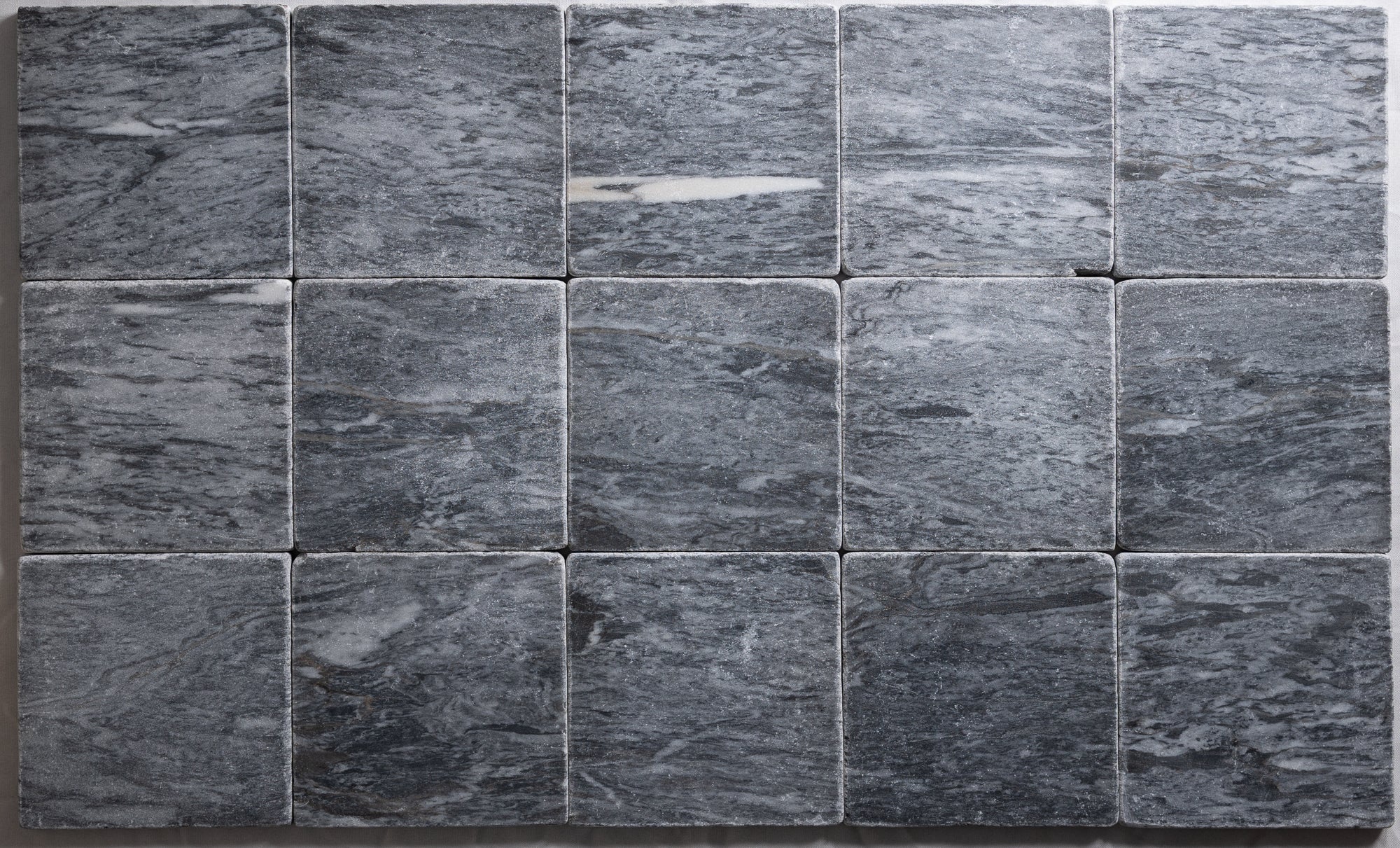 Bardiglio Linear 6"x6" Tumbled