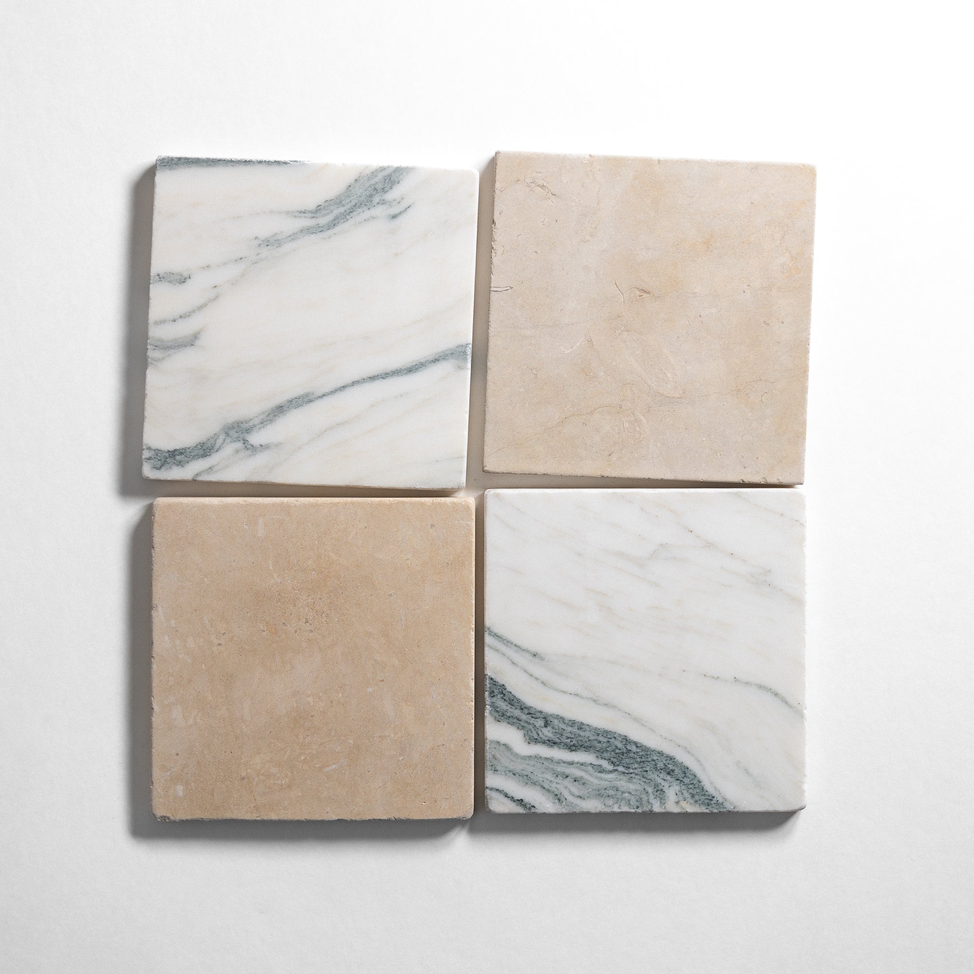 Thala Beige & Cipollino 6"x6" Tumbled