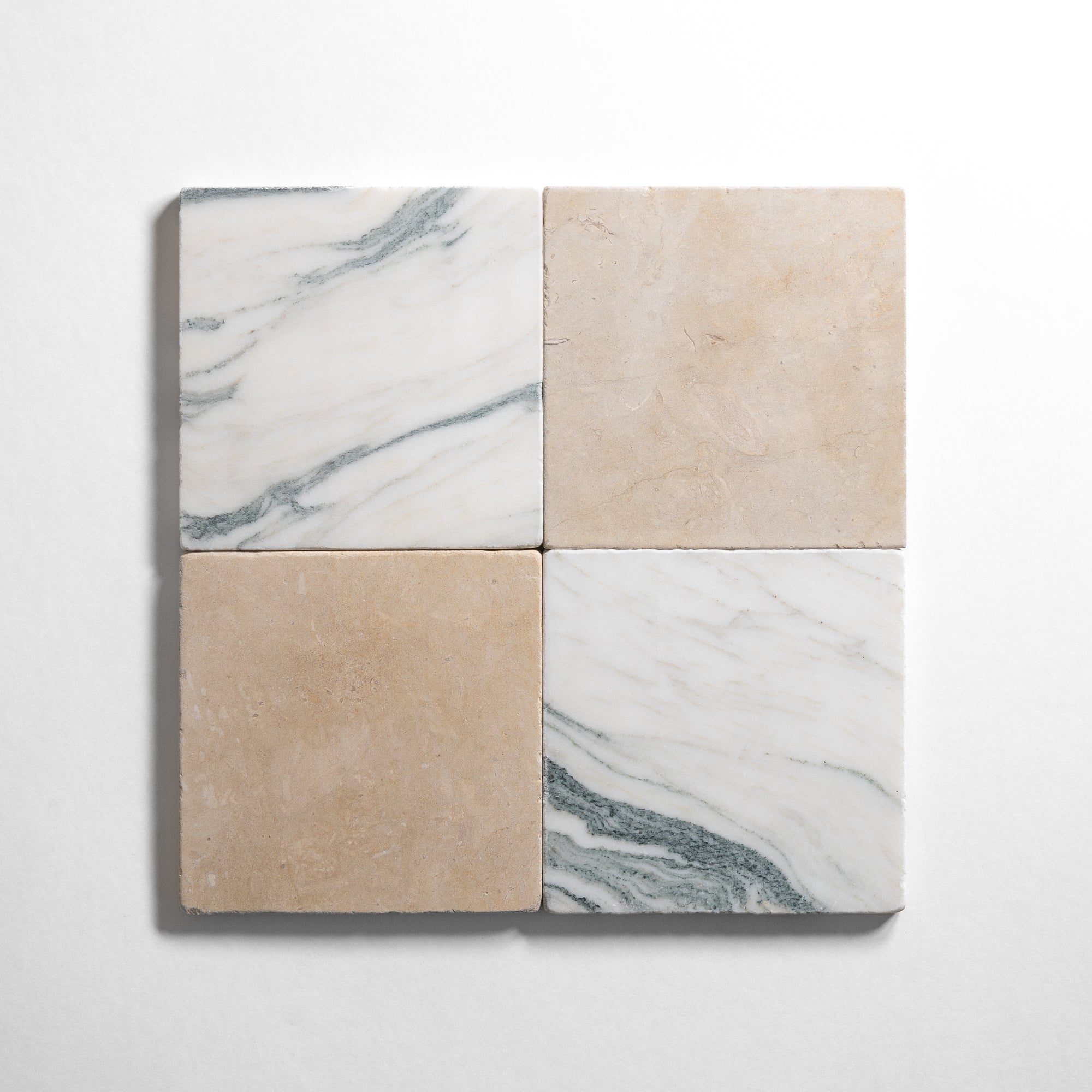 Thala Beige & Cipollino 6"x6" Tumbled