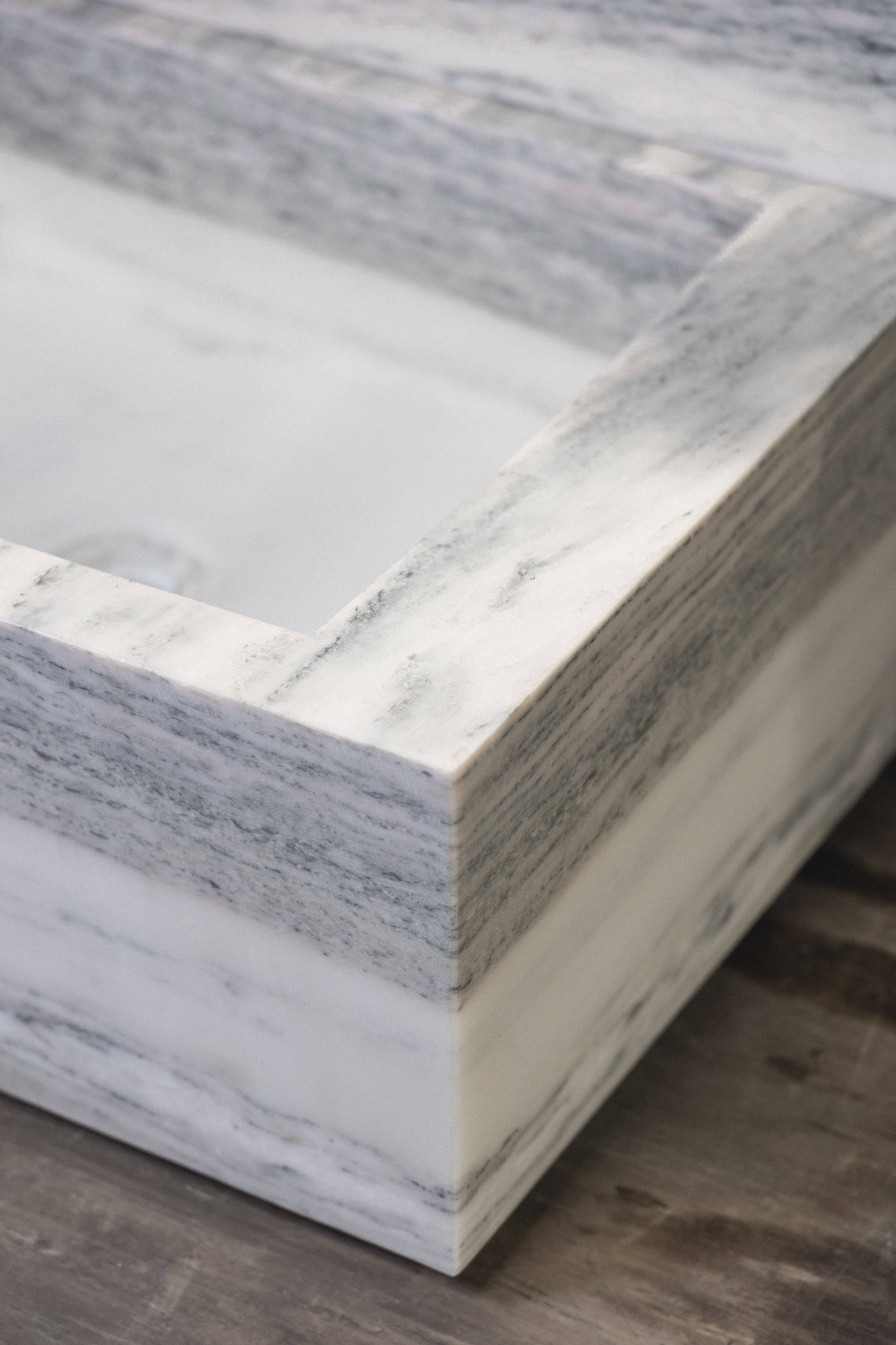 Breccia Capria Floating Sink - Castelli Marble