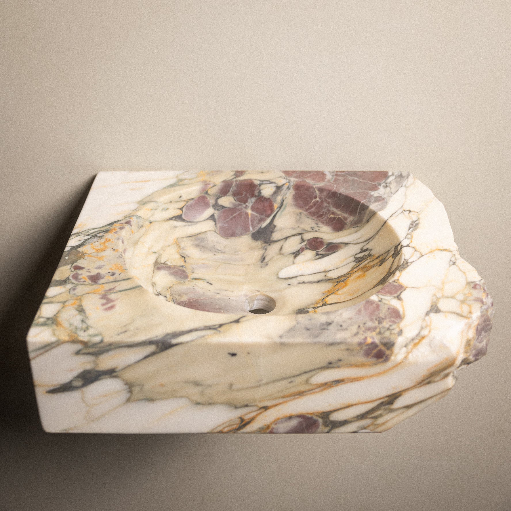 Viola Chiseled Vessel - Castelli Marble