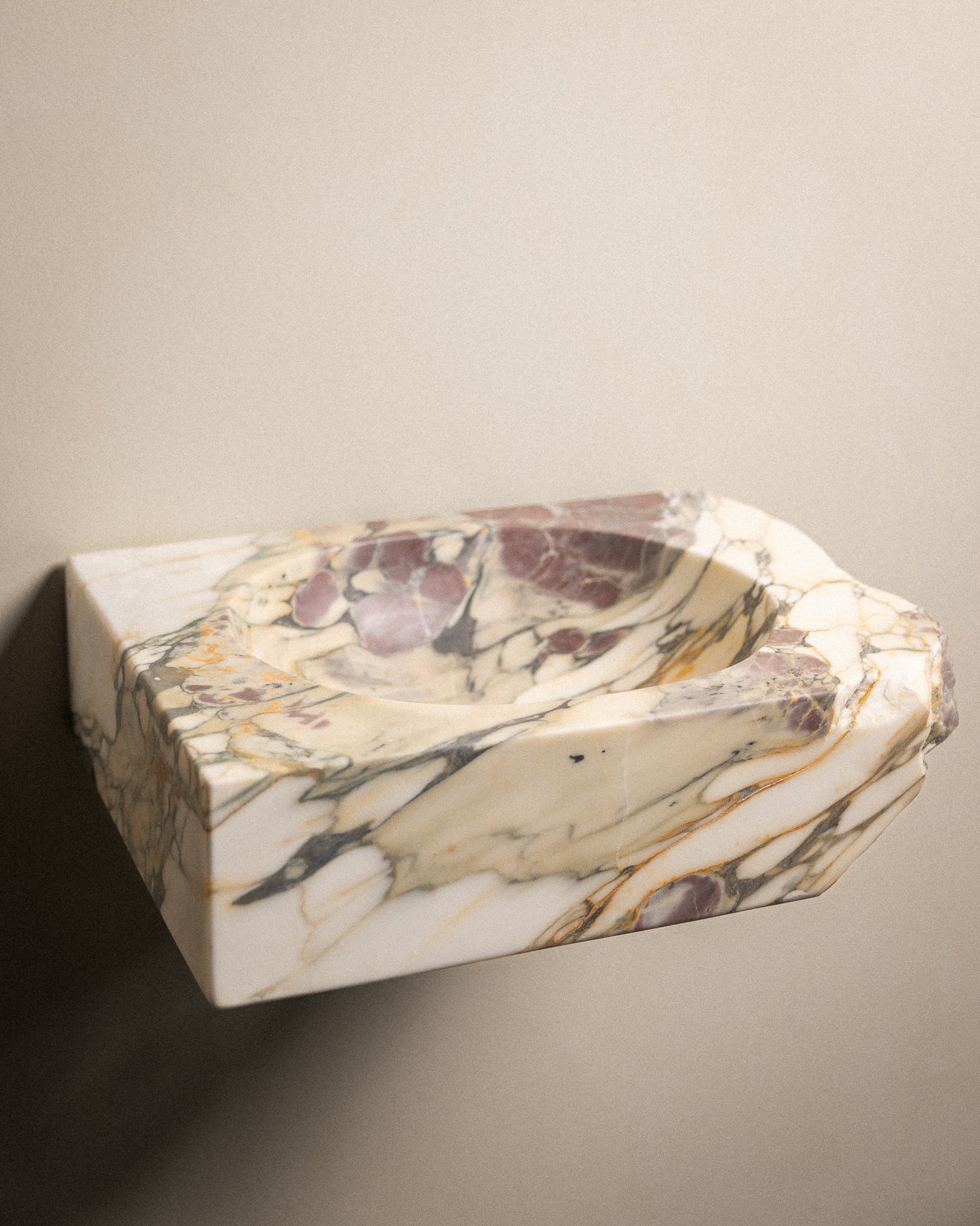 Viola Chiseled Vessel - Castelli Marble