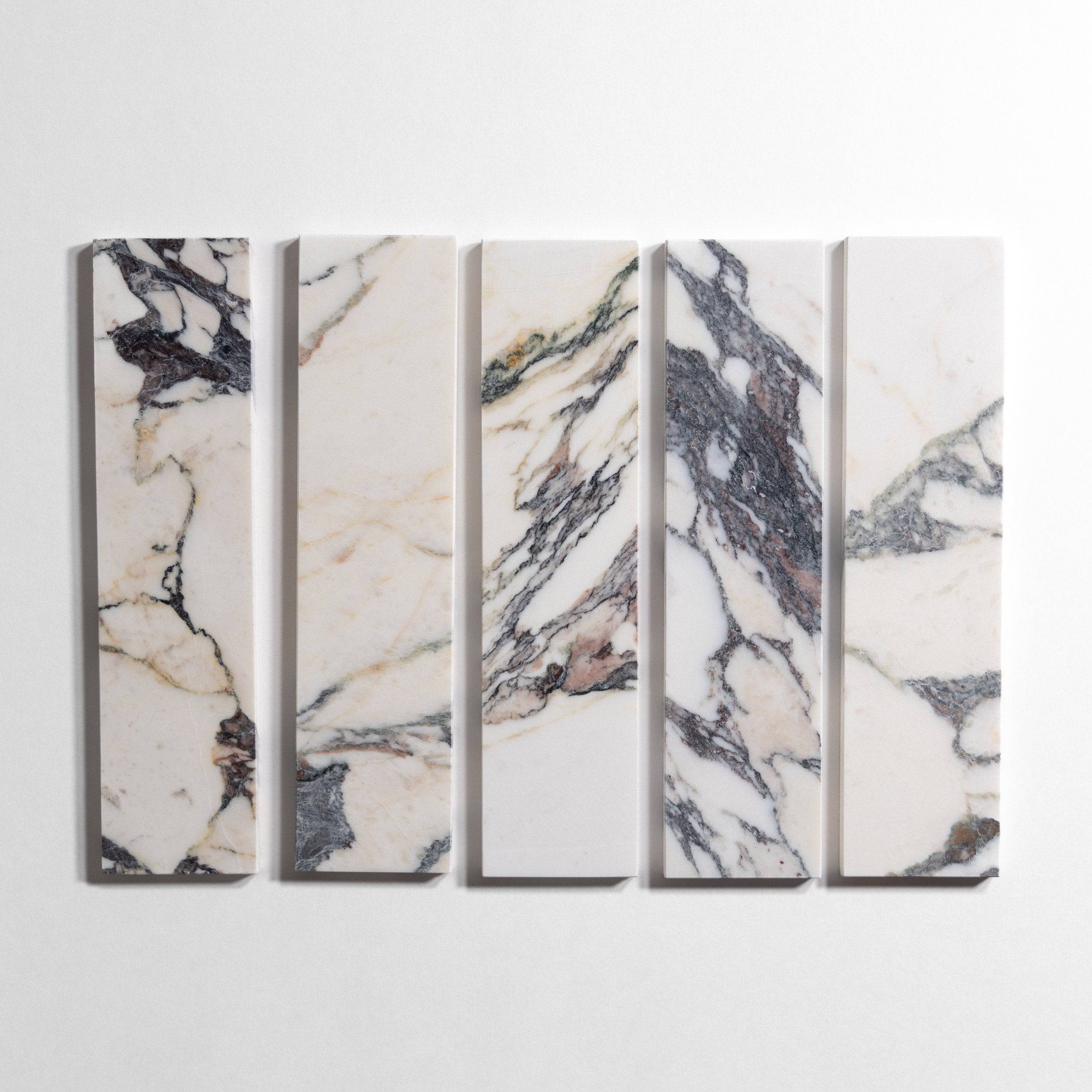 Calacatta Viola 3" x 12" - Castelli Marble