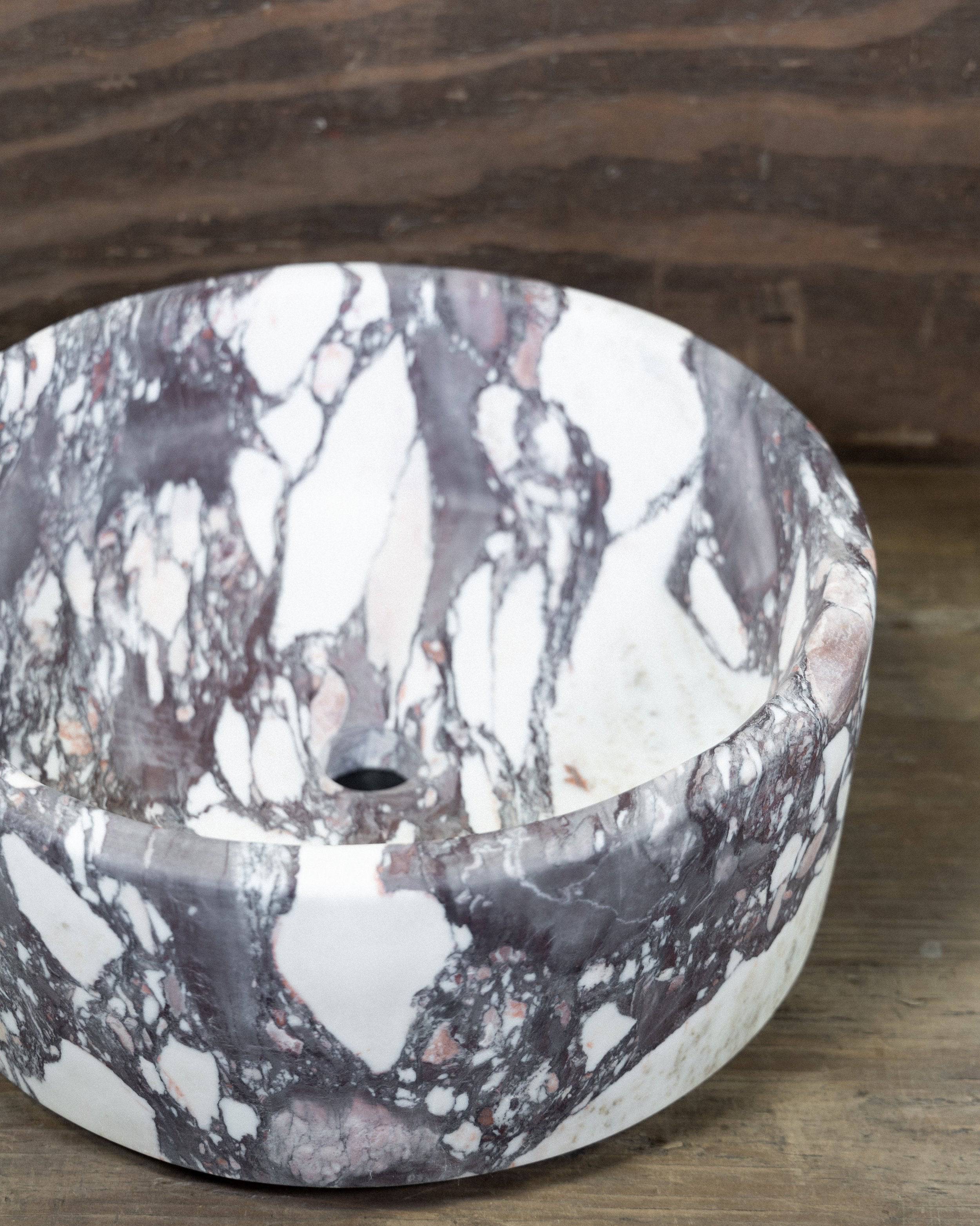 Calacatta Viola 16" Vessel - Castelli Marble