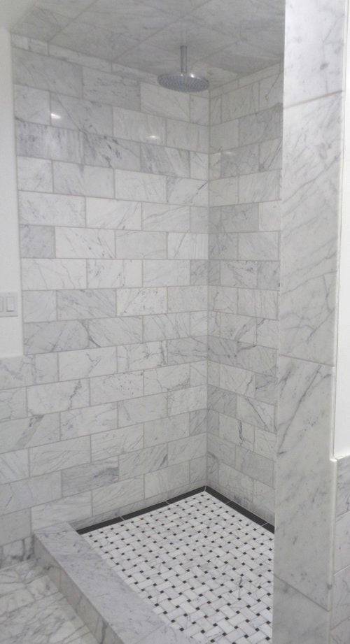 Statuary / Nero Basket Weave - Castelli Marble