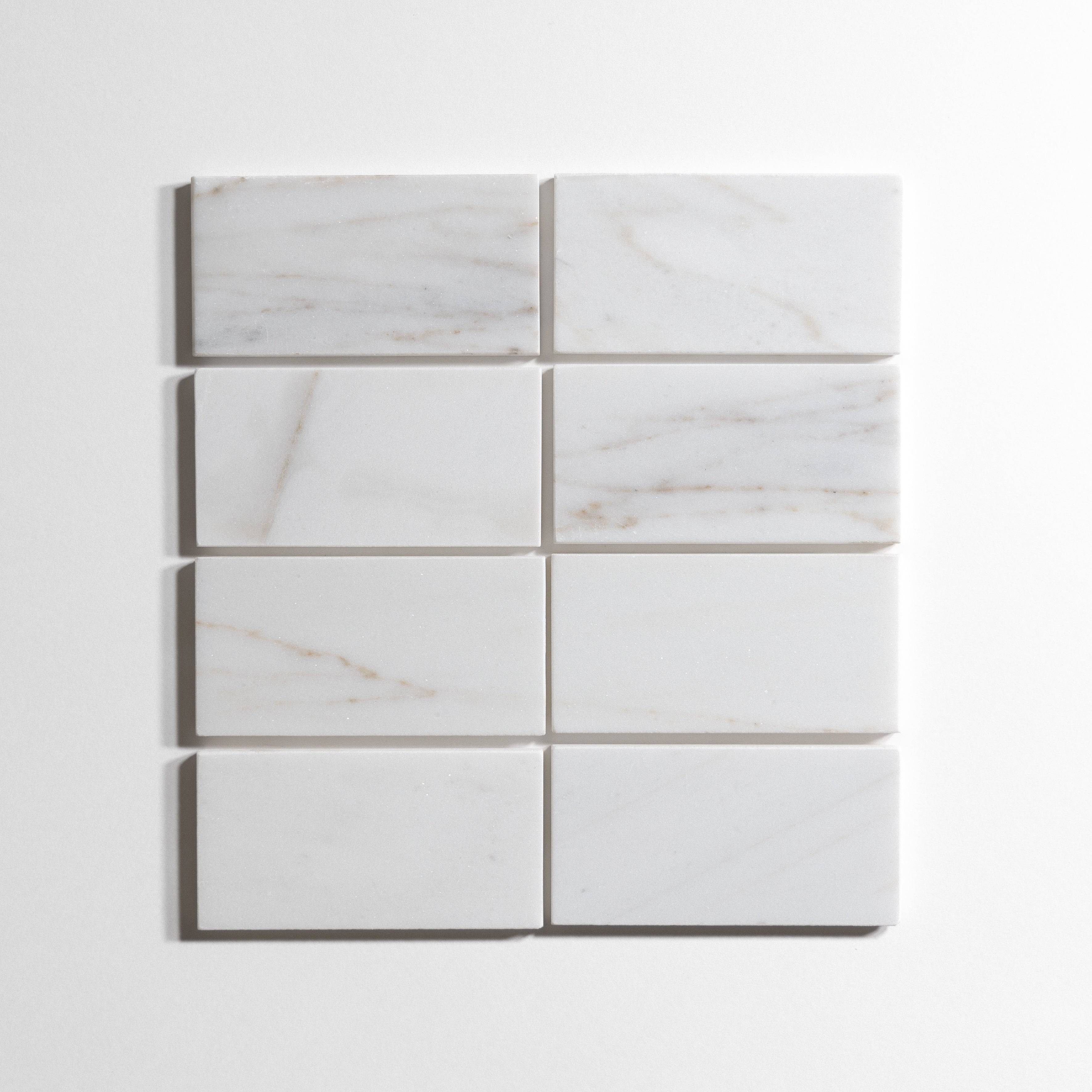 Colorado Calacatta  3" x 6" - Castelli Marble