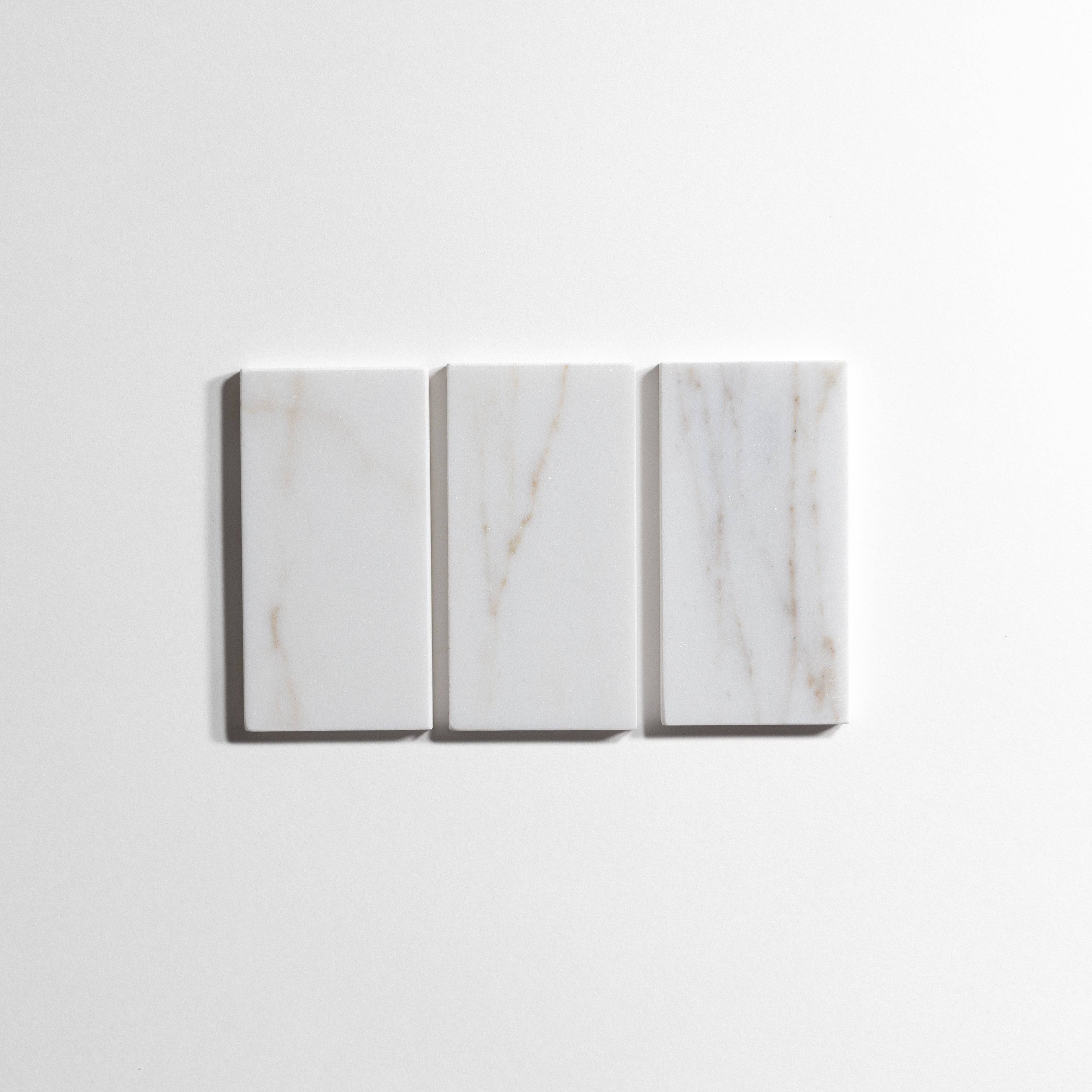 Colorado Calacatta  3" x 6" - Castelli Marble