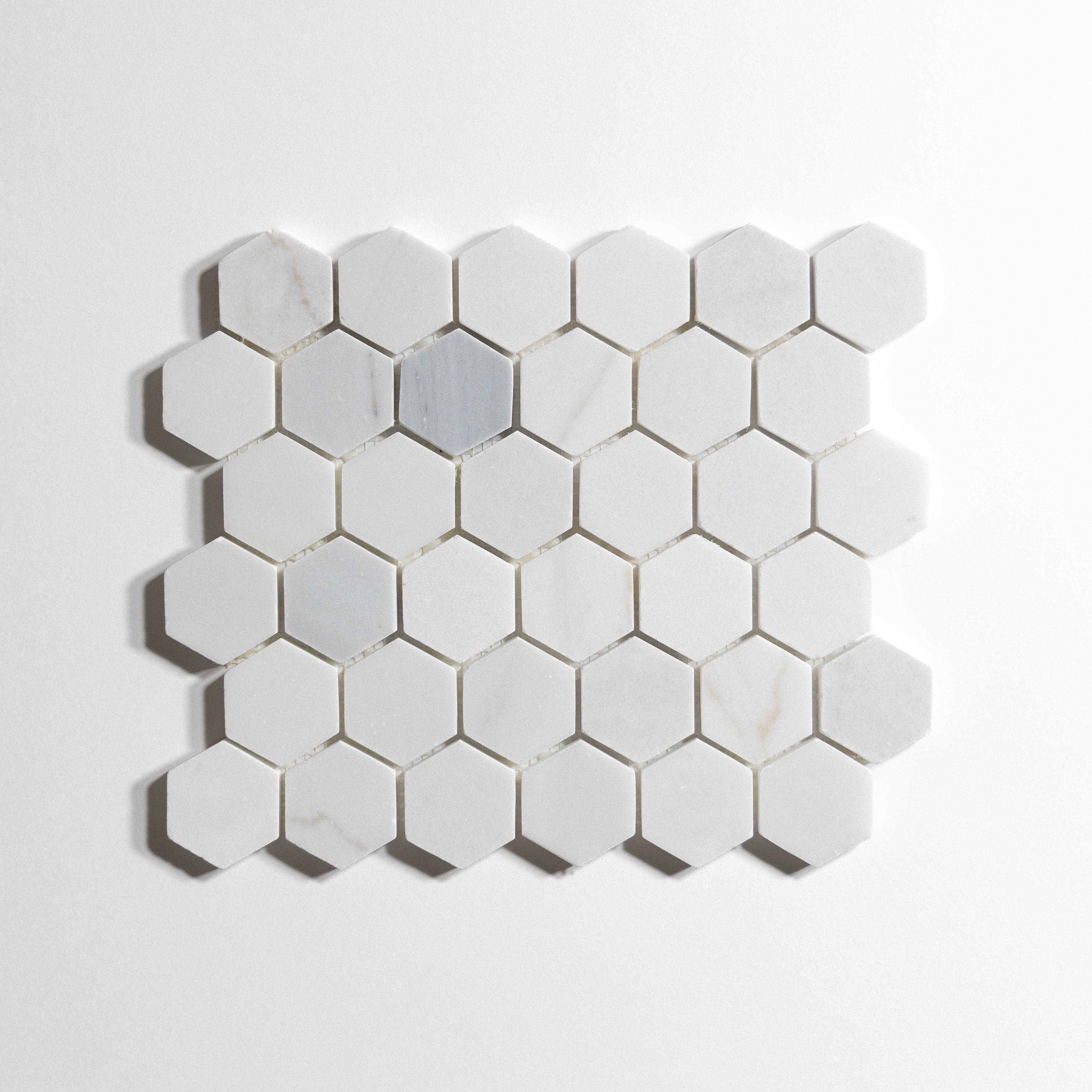 Colorado Calacatta Hexagon - Castelli Marble