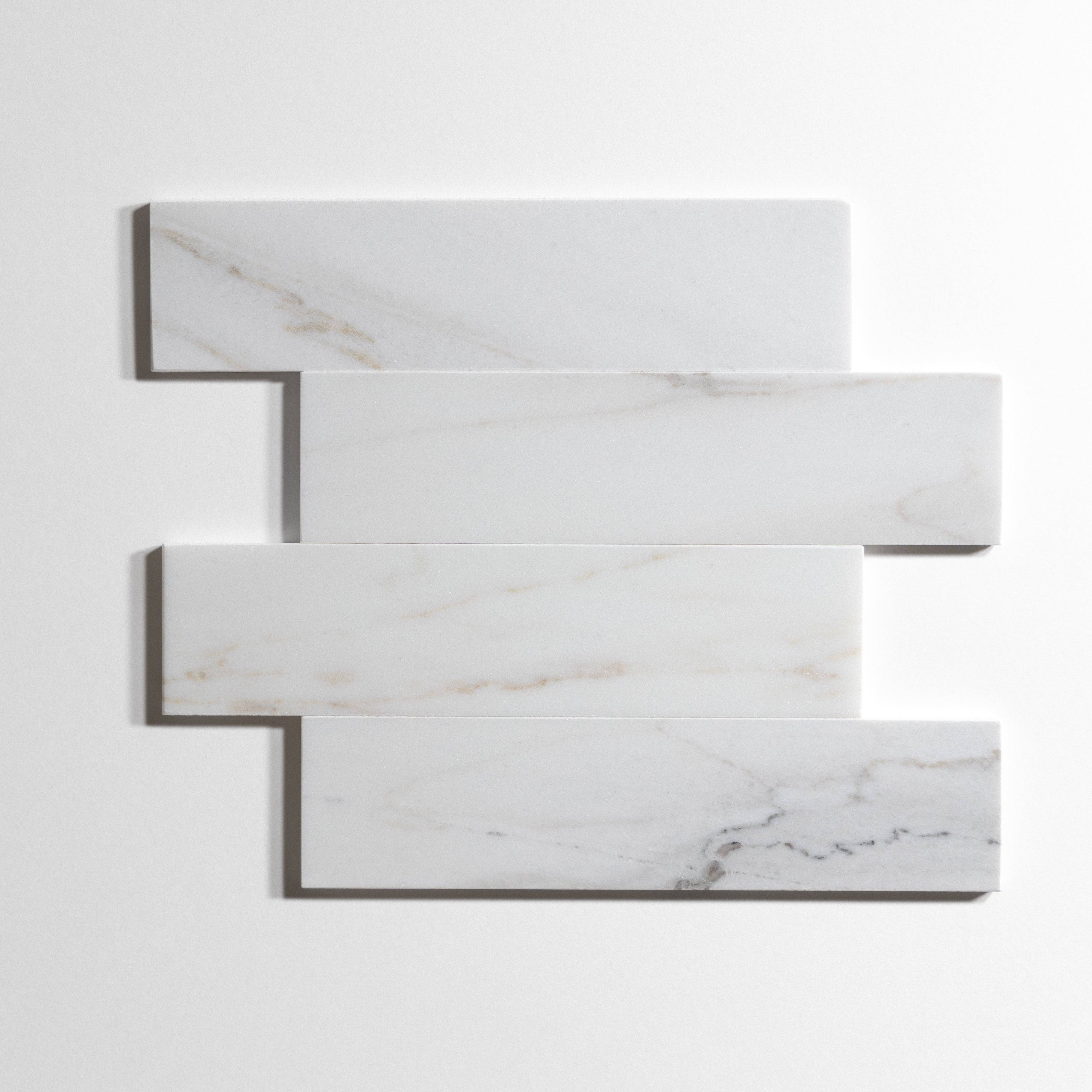 Colorado Calacatta  3" x 12" - Castelli Marble