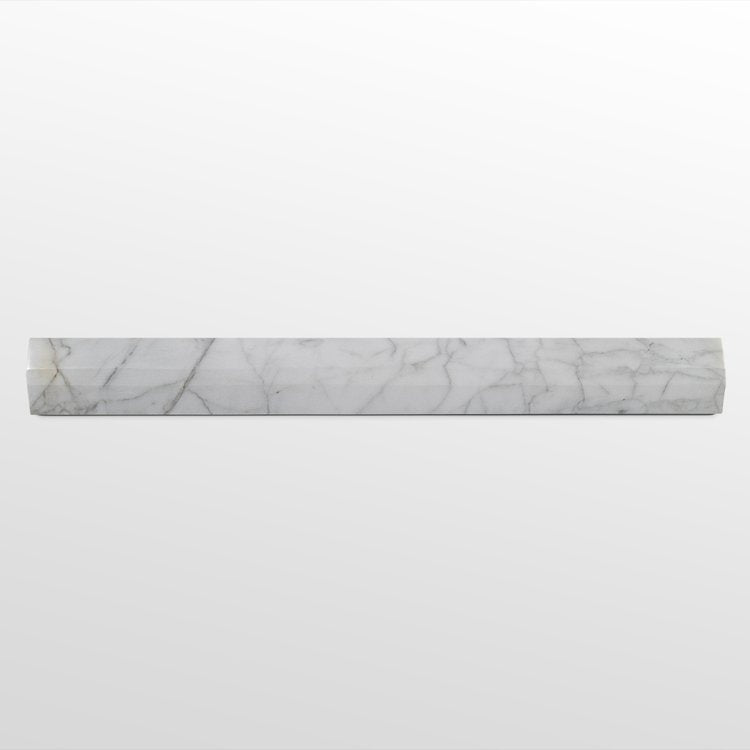 Calacatta Double Hollywood Shower Curb Threshold