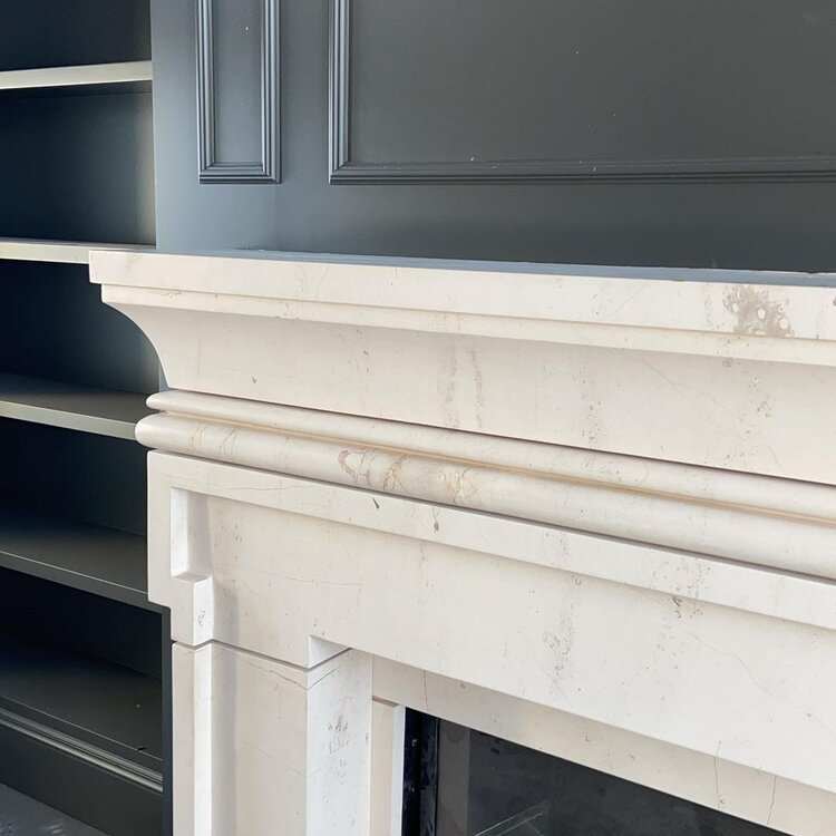 Crema 69" x 52" Marble