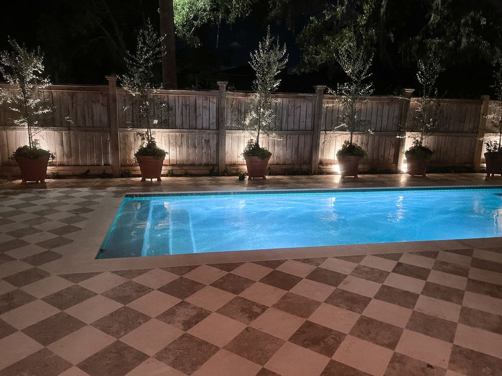 Cream & Chocolate Marble Mosaic Tile