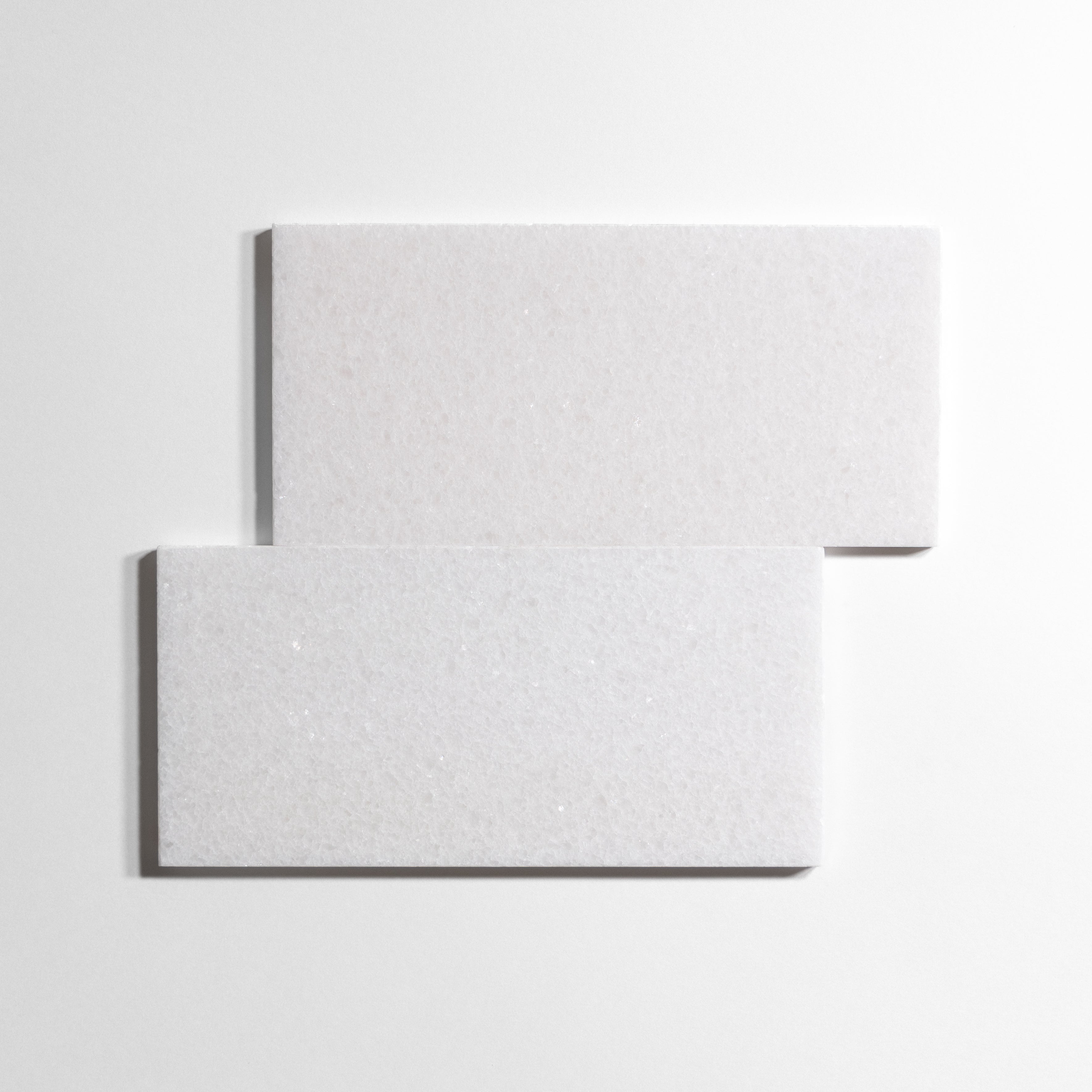 Crystal White 12" x 12" Marble Tiles