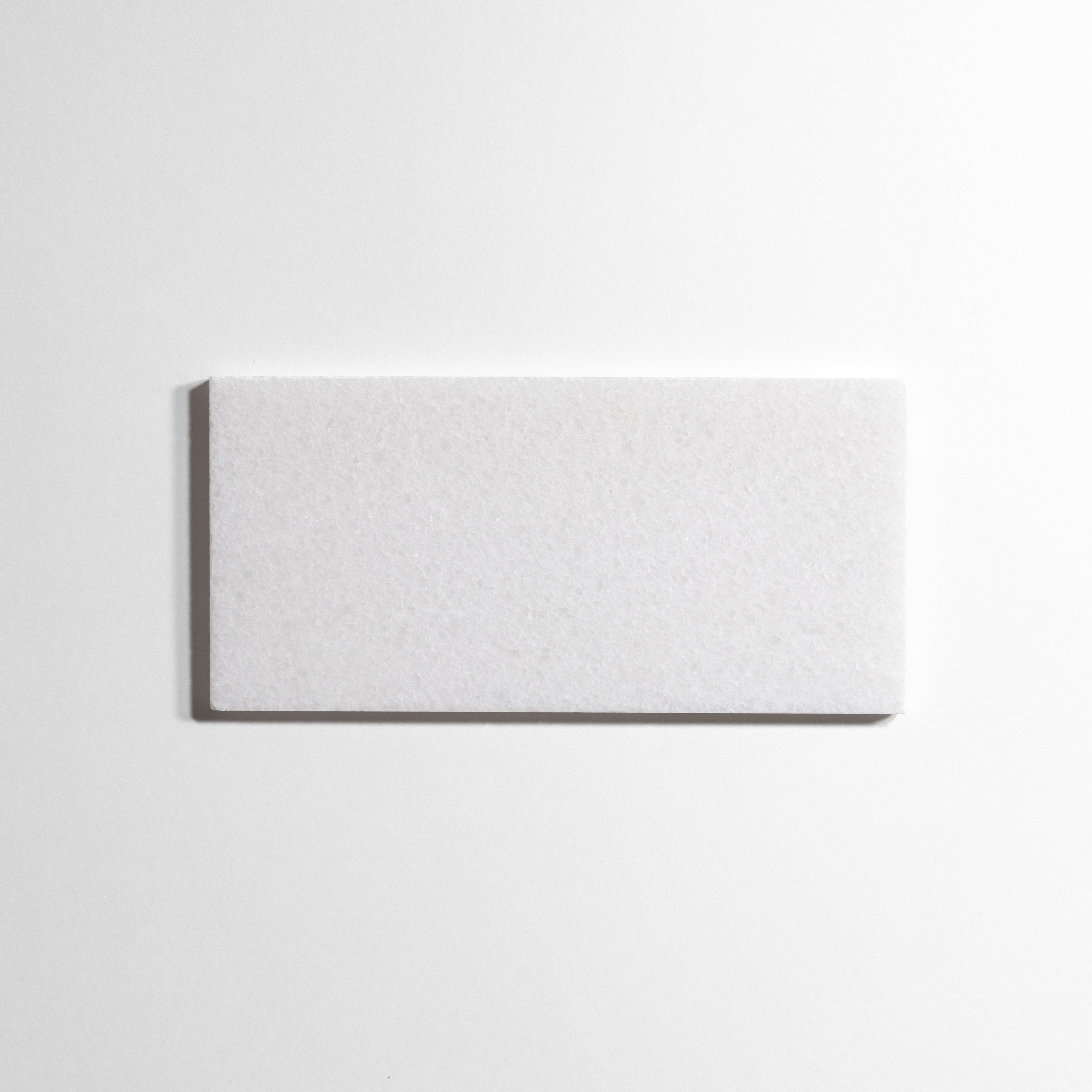 Crystal White 6" x 12" Marble Tiles