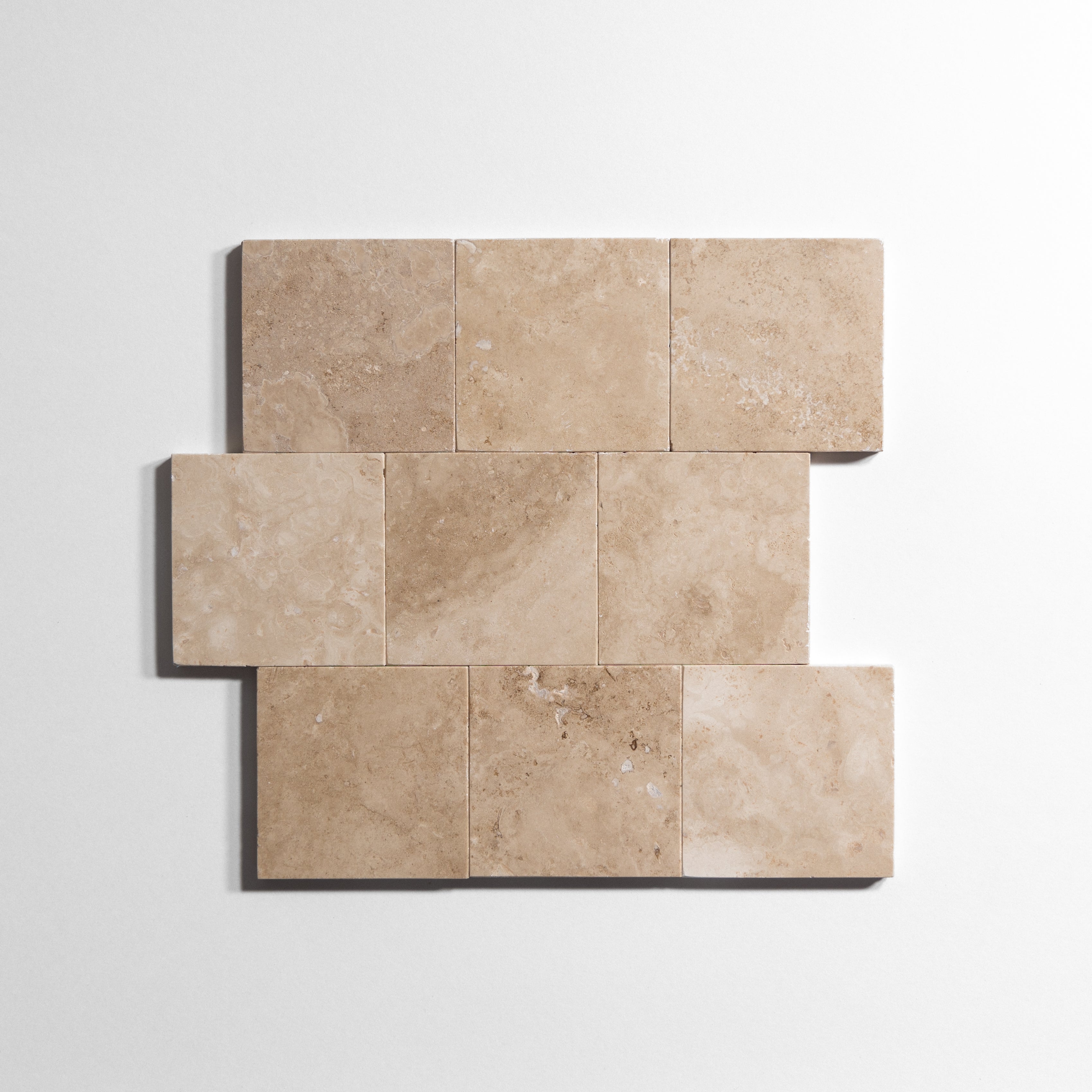 Durango 4" x 4" Limestone Tiles