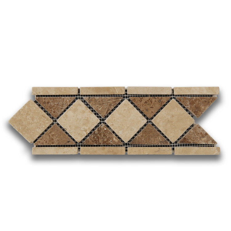 Durango / Chocolat Greek Border - Castelli Marble