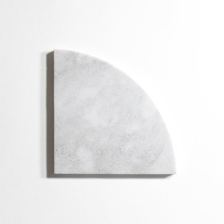 Glacier (Mex.) White Shower Curb
