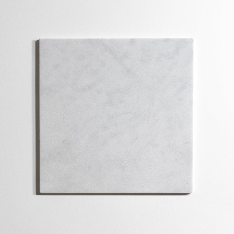 Glacier White 12" x 12" Marble Tile 