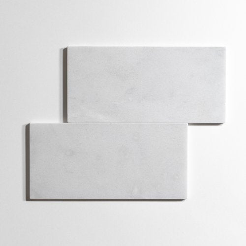 Glacier White 12" x 12" Marble Tile 