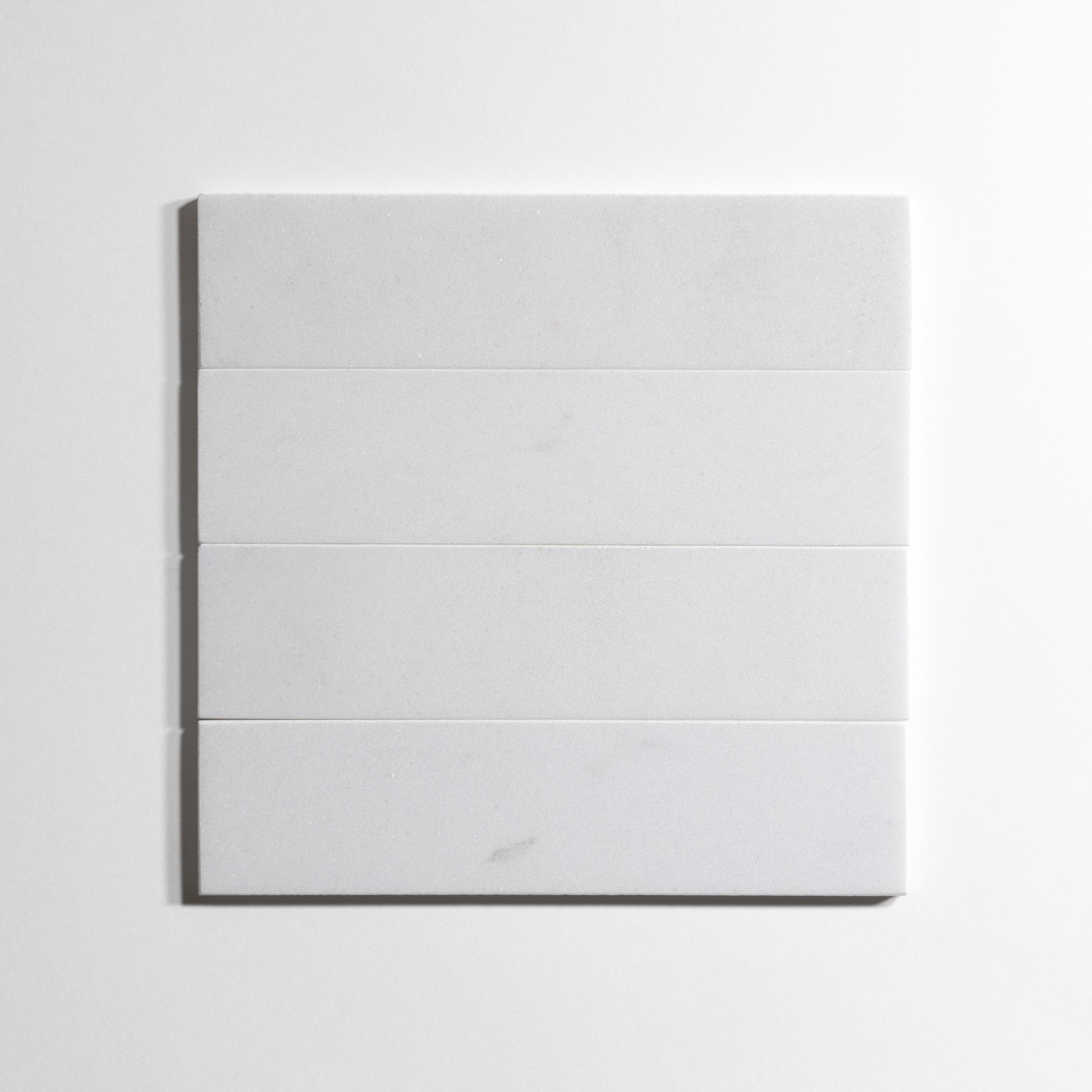 Glacier White 3" x 12" Marble Tiles 