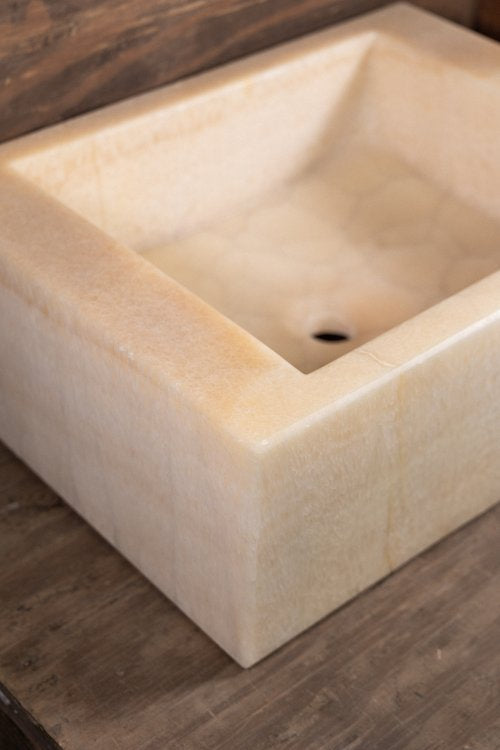 Honey Onyx Cube Sink USA