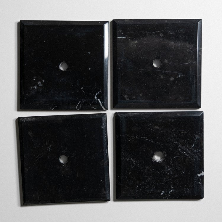 Nero Tile | Nero Marquina Marble in USA | Castelli Marble Inc