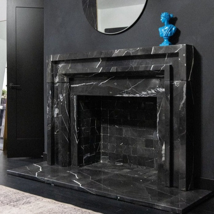 Nero St. Gabriel 1" Marble Tile