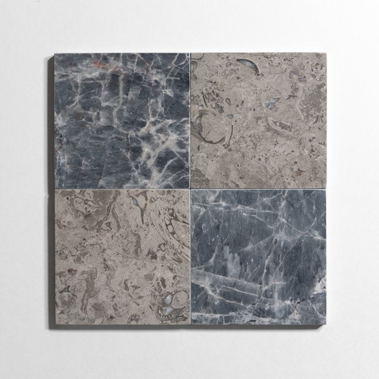 Riviera Gray Combinations - Castelli Marble
