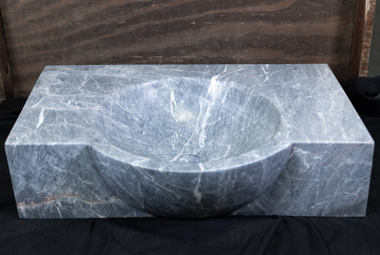 Riviera Gray Floating Sink