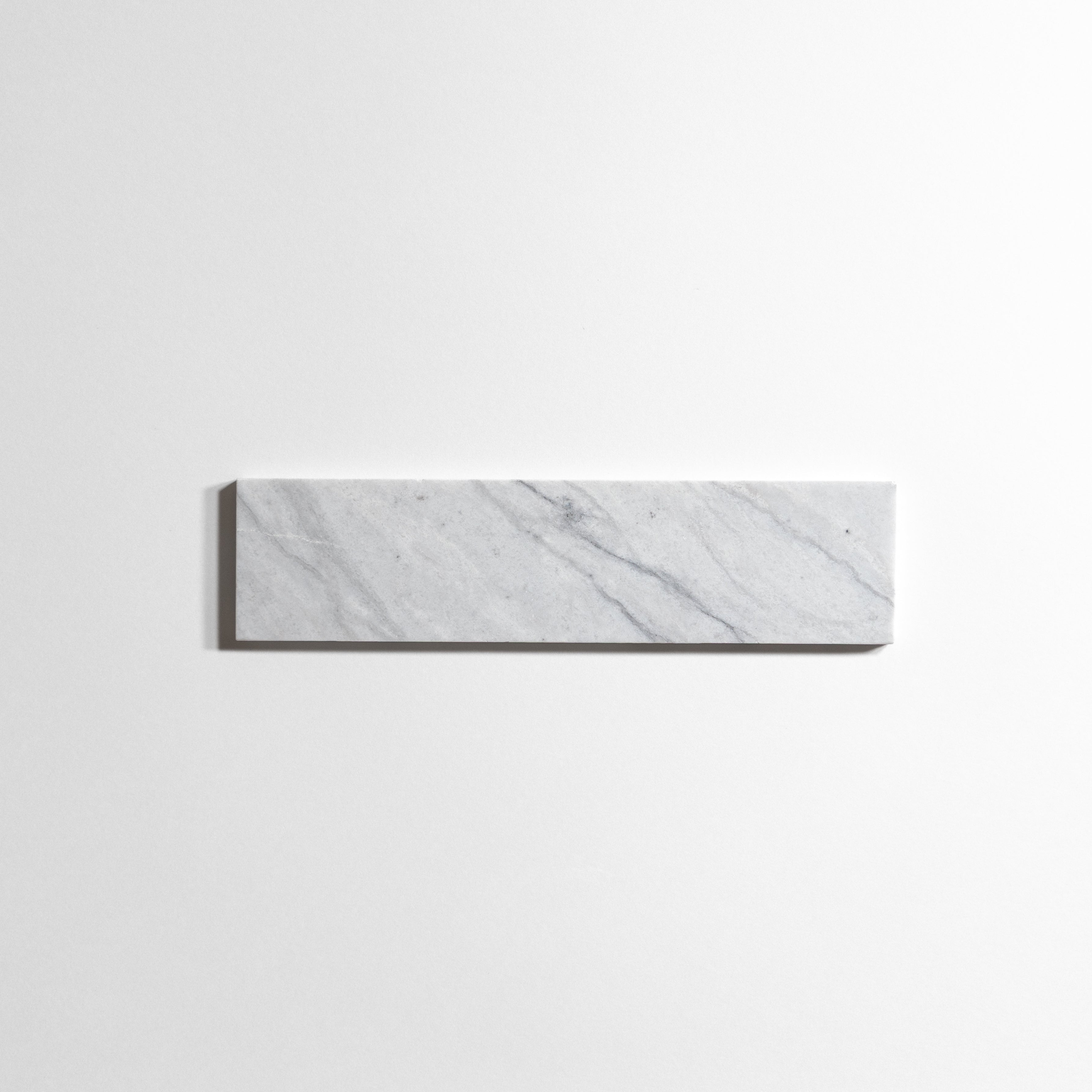 Silver Mist  3" x 12" - Castelli Marble