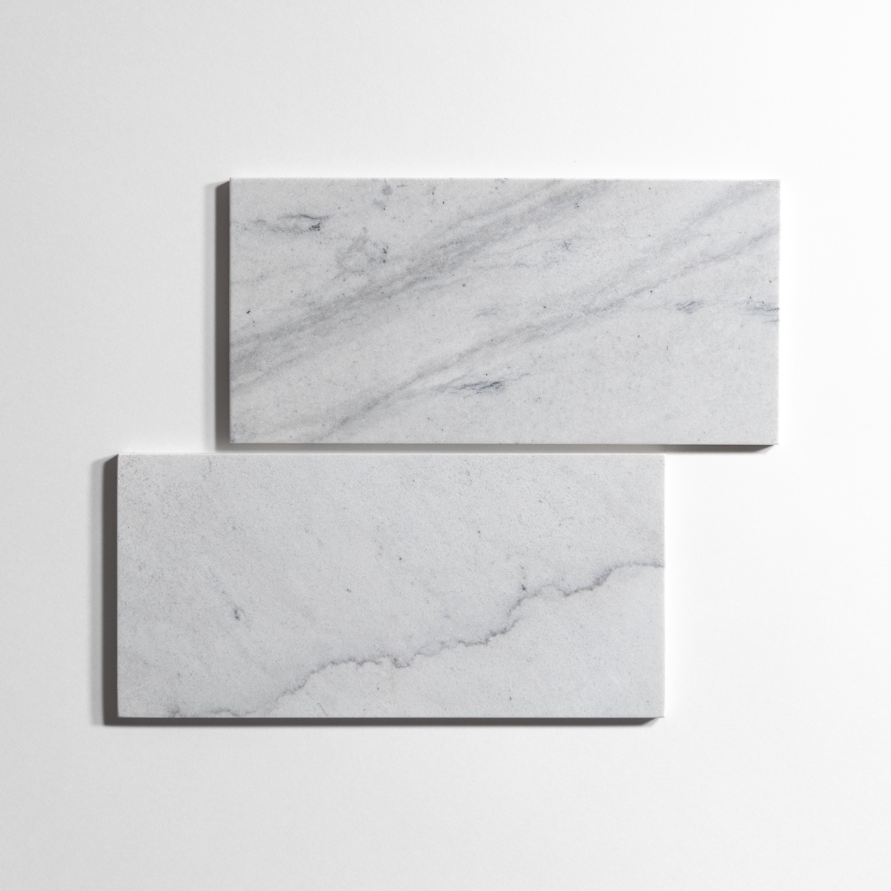 Silver Mist 6" x 12" Marble Tiles