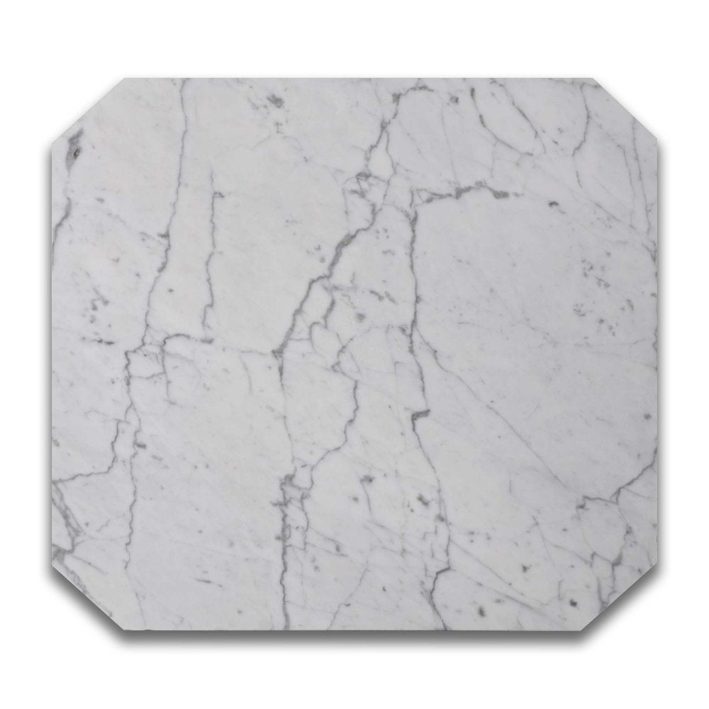 Statuary White 12"x12" Octagon Tile