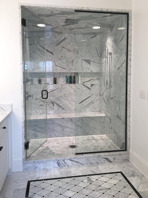Venatino Carrara 2" x 2" Marble Mosaic Tile