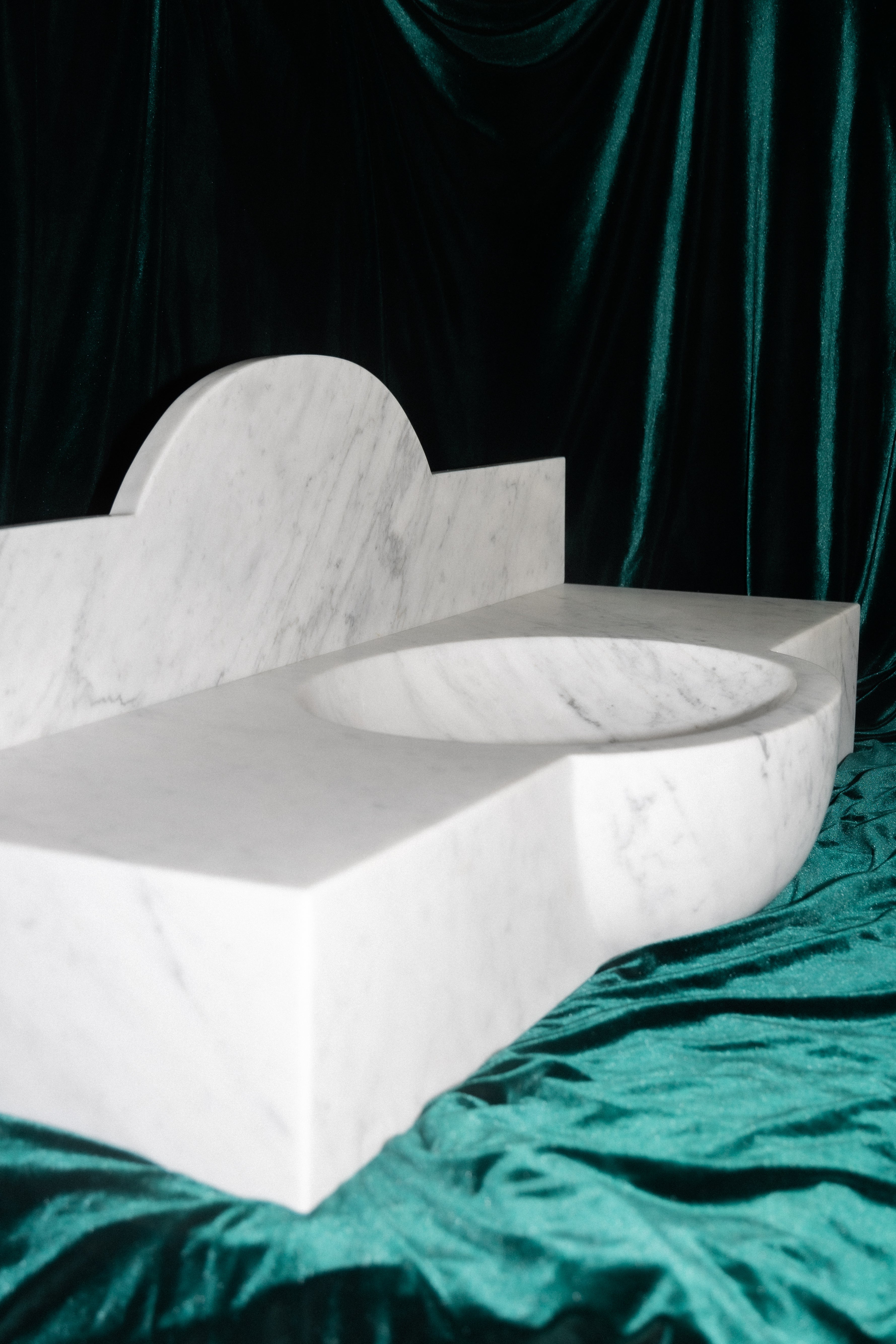 Carrara Floating Sink