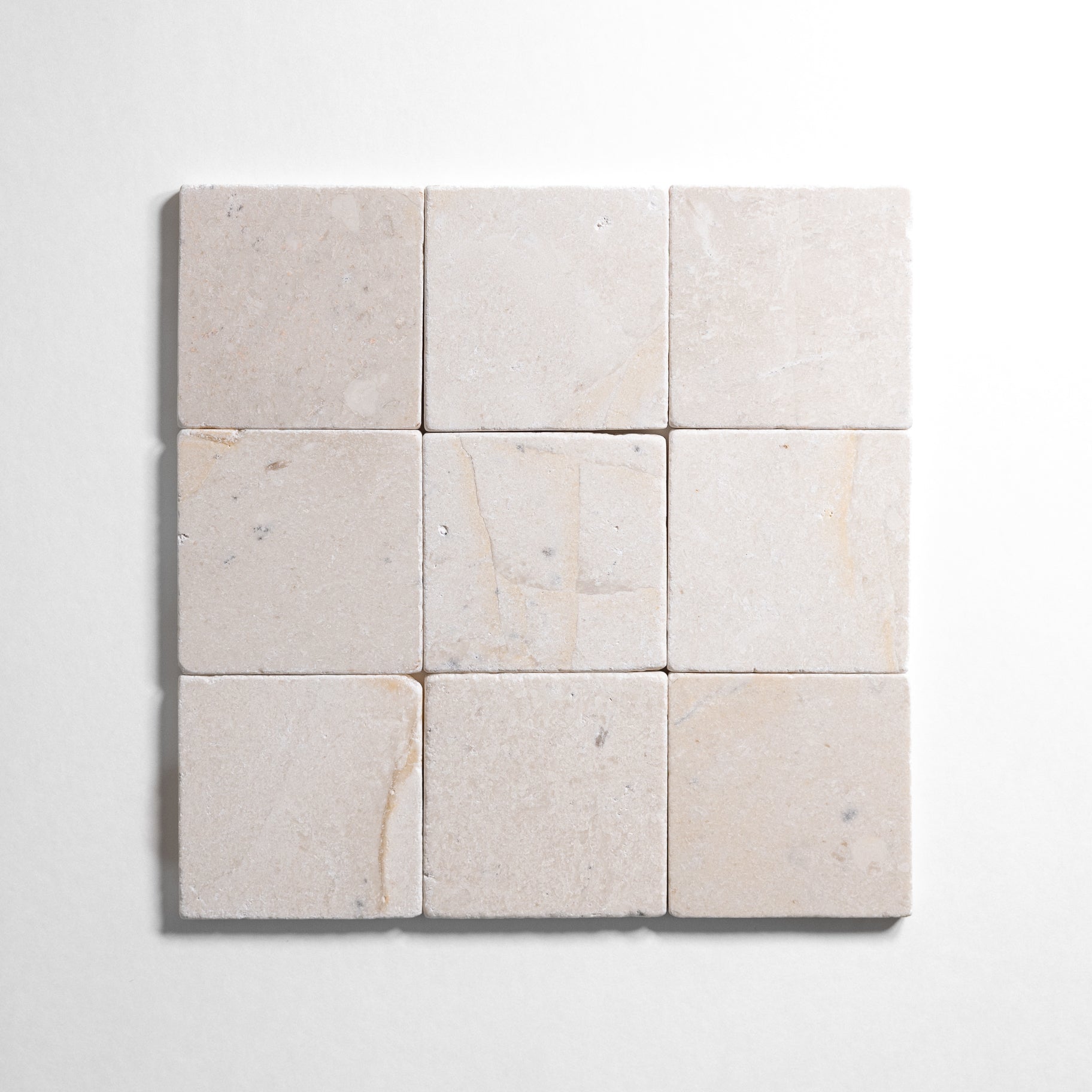 Crema 4" x 4" Tumbled
