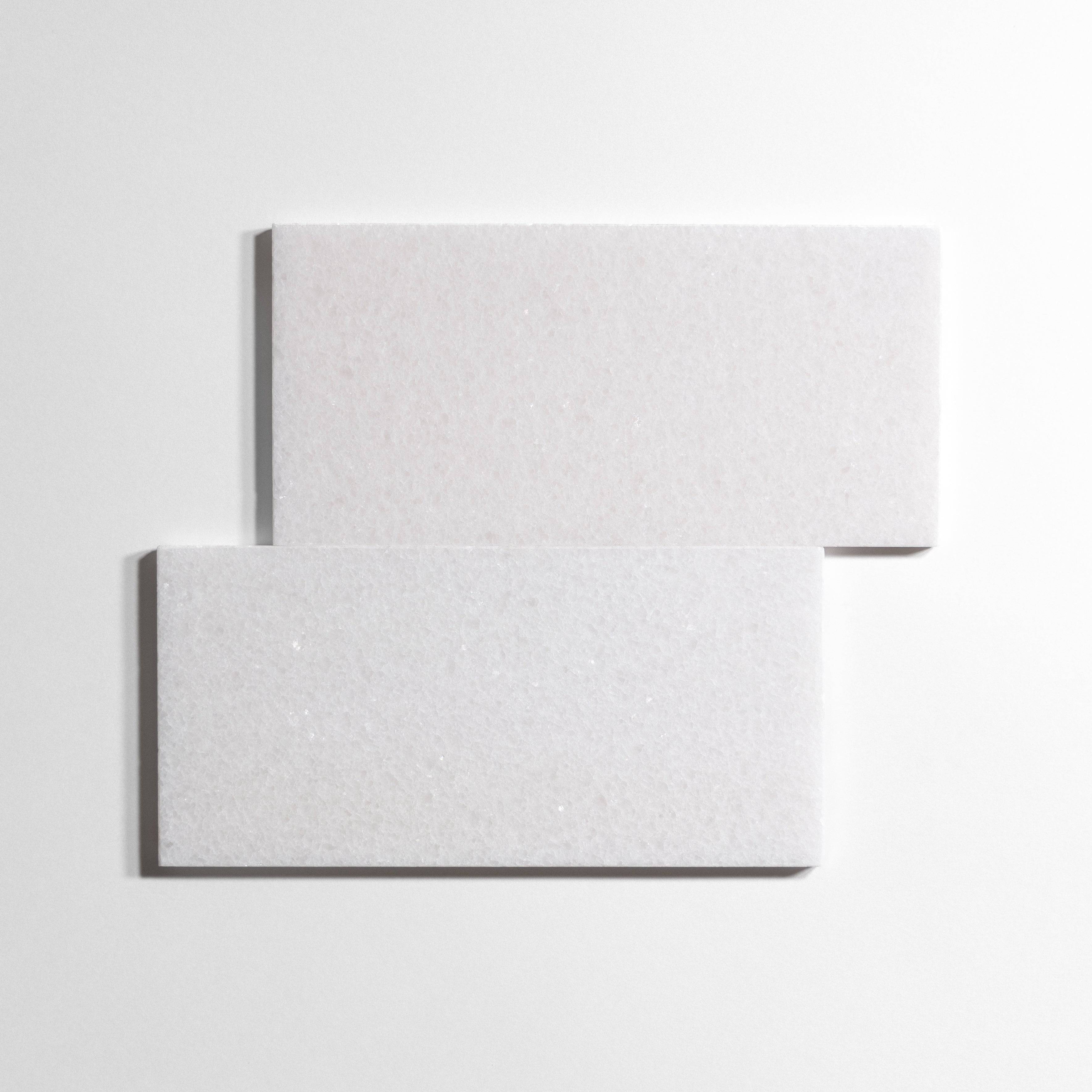 Crystal White 12" x 12" - Castelli Marble