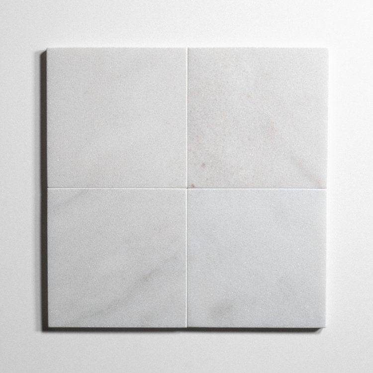 Glacier White 6"x6" - Castelli Marble