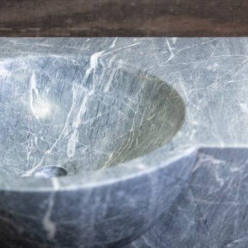 Riviera Gray Floating Marble