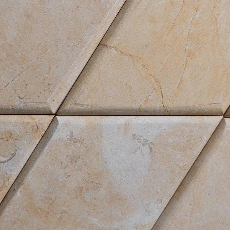 San Mateo 4"x8" Rhomboid - Castelli Marble