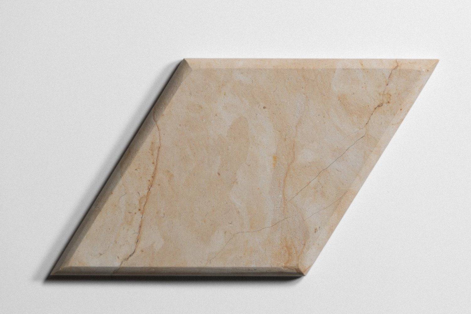 San Mateo 4"x8" Rhomboid - Castelli Marble