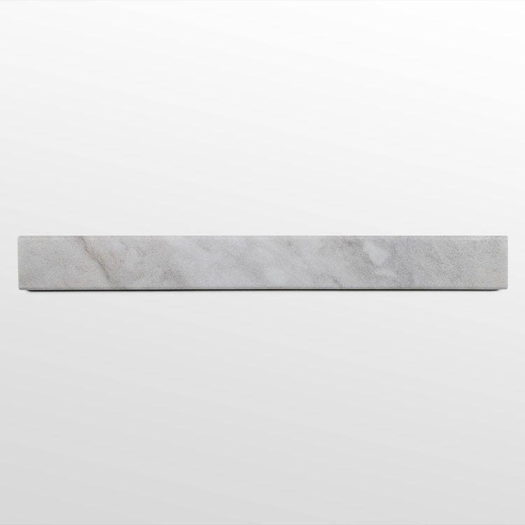 Glacier White Threshold Granite Saddle Threshold