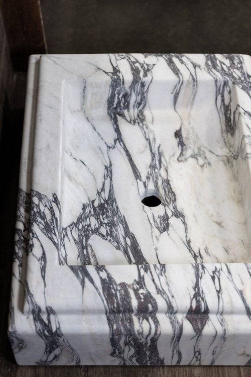 Calacatta Viola Double Bullnose - Castelli Marble