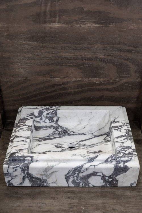 Calacatta Viola Double Bullnose - Castelli Marble