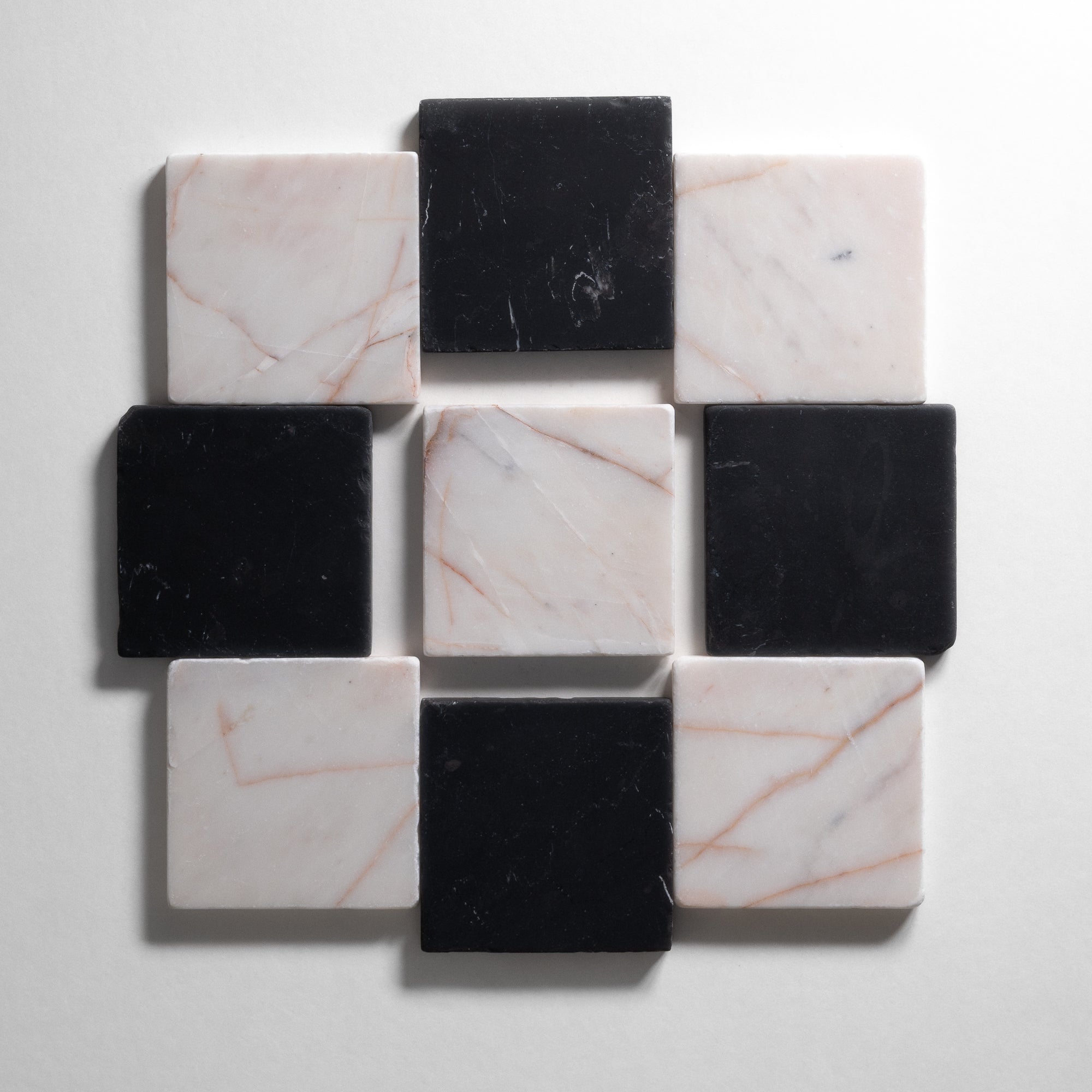Castelli Marble Inc |White #7 & Nero Saint Gabriel